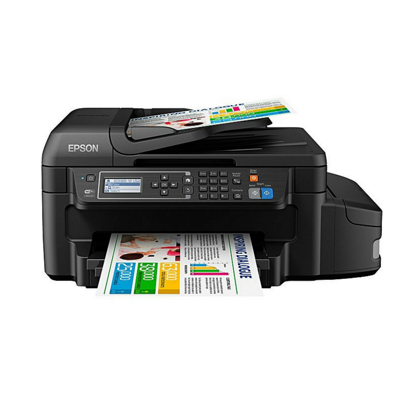 Impresora A3 Multifuncional Epson Sistema Continuo EcoTank L1455 Duplex  Inalámbrica (326811) – Improstock